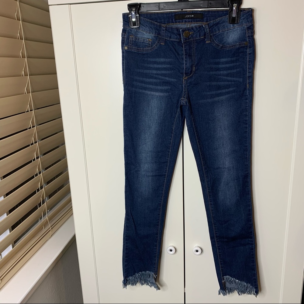 Girl’s Joe’s Skinny Raw Hem Jeans